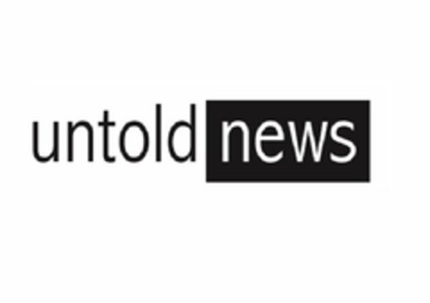 UNTOLD NEWS Logo (USPTO, 09/27/2010)