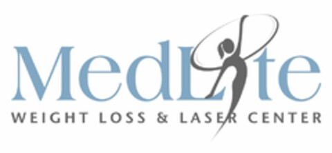 MEDLITE WEIGHT LOSS & LASER CENTER Logo (USPTO, 10/27/2010)