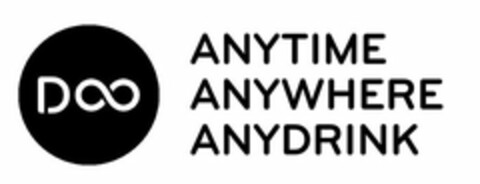 D ANYTIME ANYWHERE ANYDRINK Logo (USPTO, 28.10.2010)