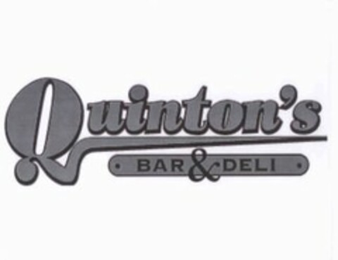 QUINTON'S BAR & DELI Logo (USPTO, 05.11.2010)