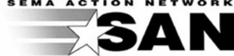 SEMA ACTION NETWORK SAN Logo (USPTO, 23.12.2010)