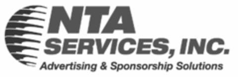 NTA SERVICES, INC. ADVERTISING & SPONSORSHIP SOLUTIONS Logo (USPTO, 14.02.2011)