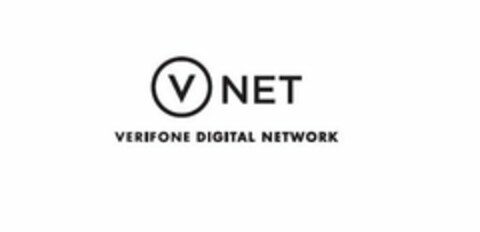 V NET VERIFONE DIGITAL NETWORK Logo (USPTO, 04/12/2011)