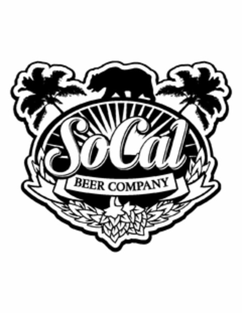 SOCAL BEER COMPANY Logo (USPTO, 10.07.2011)