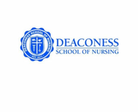 DEACONESS SCHOOL OF NURSING · EST. 2011· DEACONESS SCHOOL OF NURSING Logo (USPTO, 12.01.2012)