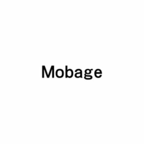MOBAGE Logo (USPTO, 11.04.2012)