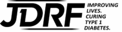 JDRF IMPROVING LIVES. CURING TYPE 1 DIABETES. Logo (USPTO, 18.07.2012)