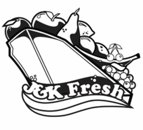 J&K FRESH Logo (USPTO, 07.11.2012)
