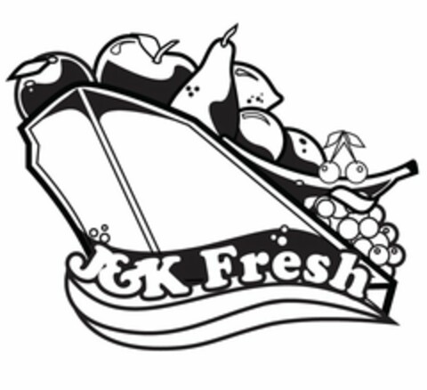 J&K FRESH Logo (USPTO, 11/07/2012)