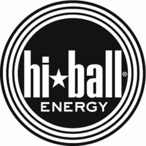 HI BALL ENERGY Logo (USPTO, 13.06.2013)