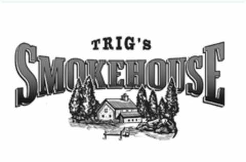 TRIG'S SMOKEHOUSE Logo (USPTO, 07/22/2013)