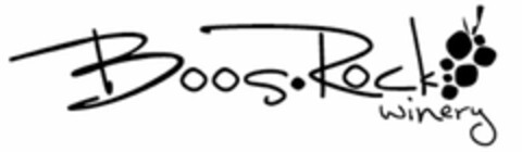 BOOS · ROCK WINERY Logo (USPTO, 20.08.2013)