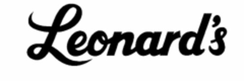 LEONARD'S Logo (USPTO, 30.08.2013)