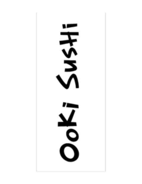 OOKI SUSHI Logo (USPTO, 01/27/2014)