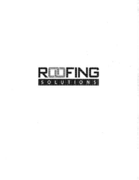 ROOFING SOLUTIONS Logo (USPTO, 15.05.2014)