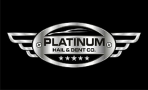 PLATINUM HAIL & DENT CO. Logo (USPTO, 28.05.2014)