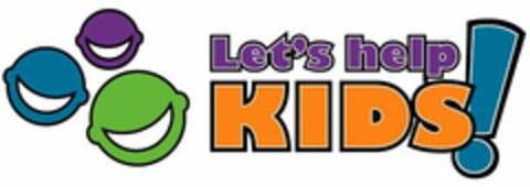 LET'S HELP KIDS! Logo (USPTO, 29.05.2014)