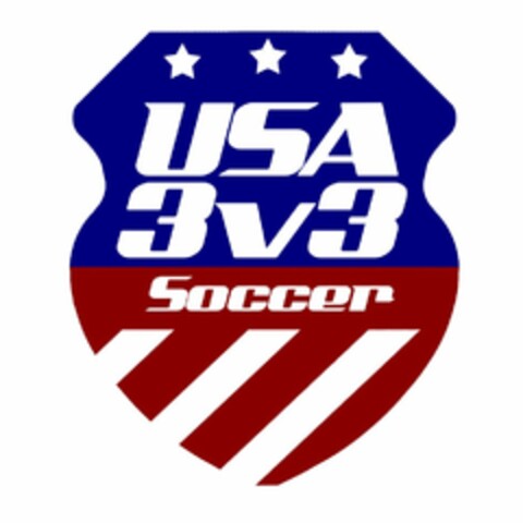 USA 3V3 SOCCER Logo (USPTO, 12.06.2014)
