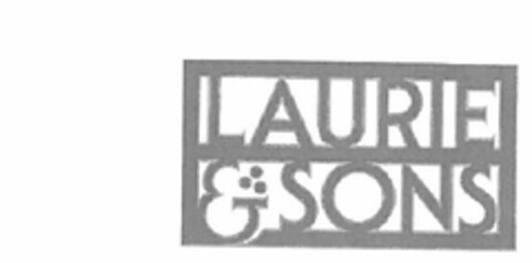 LAURIE & SONS Logo (USPTO, 06/16/2014)