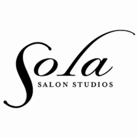 SOLA SALON STUDIOS Logo (USPTO, 18.06.2014)