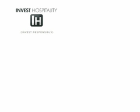 INVEST HOSPITALITY IH (INVEST RESPONSIBLY) Logo (USPTO, 08/05/2014)