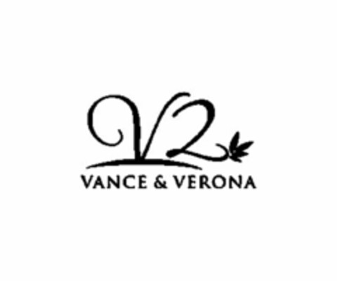 V2 VANCE & VERONA Logo (USPTO, 16.09.2014)