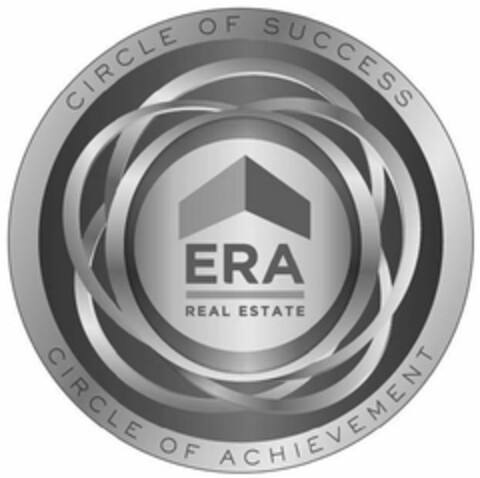 ERA REAL ESTATE CIRCLE OF SUCCESS CIRCLE OF ACHIEVEMENT Logo (USPTO, 09/24/2014)