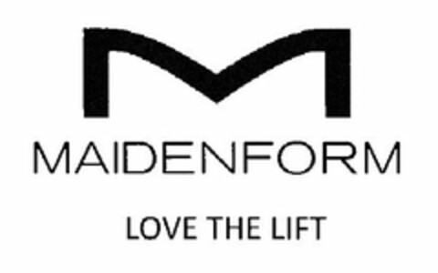 M MAIDENFORM LOVE THE LIFT Logo (USPTO, 21.10.2014)
