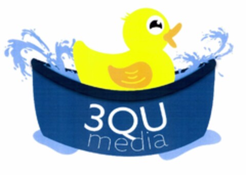 3QU MEDIA Logo (USPTO, 13.02.2015)