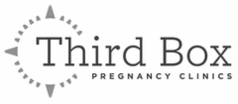 THIRD BOX PREGNANCY CLINICS Logo (USPTO, 27.03.2015)