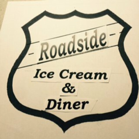 ROADSIDE ICE CREAM & DINER Logo (USPTO, 30.03.2015)