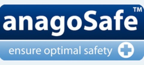 ANAGOSAFE ENSURE OPTIMAL SAFETY Logo (USPTO, 04/08/2015)