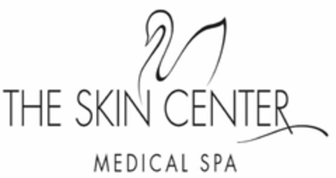 THE SKIN CENTER MEDICAL SPA Logo (USPTO, 21.04.2015)