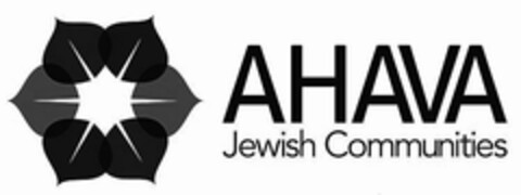 AHAVA JEWISH COMMUNITIES Logo (USPTO, 10/26/2015)