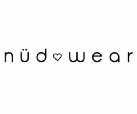 NÜD WEAR Logo (USPTO, 18.05.2016)