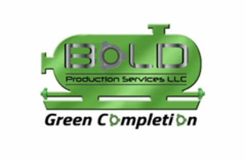 BOLD PRODUCTION SERVICES LLC 15000 CWP BPS 3° FIG 1502 GREEN COMPLETION Logo (USPTO, 05.07.2016)