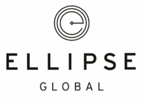 E ELLIPSE GLOBAL Logo (USPTO, 23.08.2016)