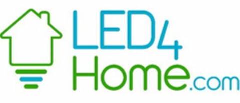 LED4 HOME.COM Logo (USPTO, 09/16/2016)