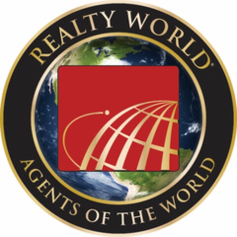 REALTY WORLD AGENTS OF THE WORLD Logo (USPTO, 23.02.2017)