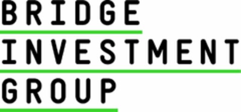 BRIDGE INVESTMENT GROUP Logo (USPTO, 06/07/2017)