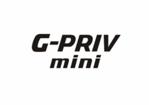 G-PRIV MINI Logo (USPTO, 07/07/2017)