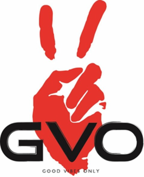 GOOD VIBES ONLY GVO Logo (USPTO, 31.08.2017)