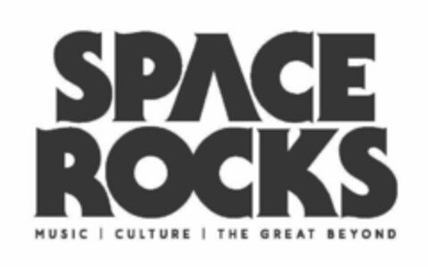 SPACE ROCKS MUSIC CULTURE THE GREAT BEYOND Logo (USPTO, 19.03.2018)