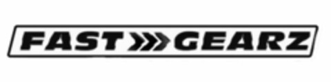 FAST GEARZ Logo (USPTO, 05/16/2018)