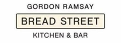 GORDON RAMSAY BREAD STREET KITCHEN & BAR Logo (USPTO, 08/03/2018)