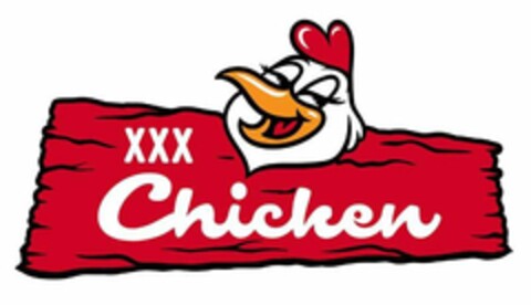 XXX CHICKEN Logo (USPTO, 06.09.2018)