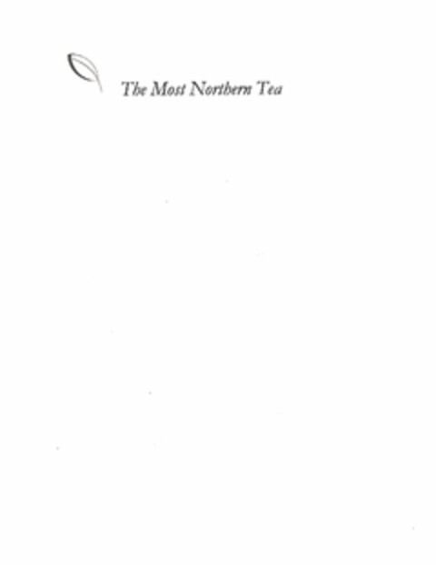 THE MOST NORTHERN TEA Logo (USPTO, 16.09.2018)