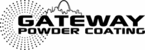 GATEWAY POWDER COATING Logo (USPTO, 01/22/2019)