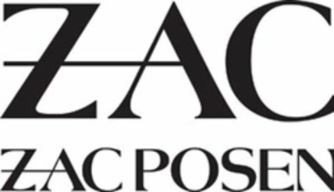 ZAC ZAC POSEN Logo (USPTO, 02/14/2019)