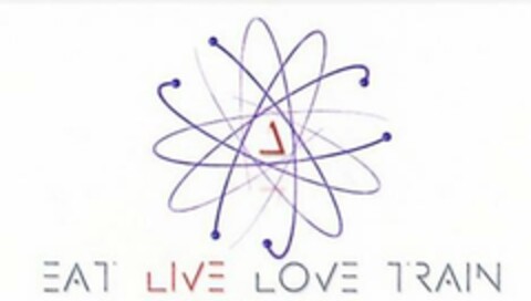 EAT LIVE LOVE TRAIN Logo (USPTO, 05/15/2019)